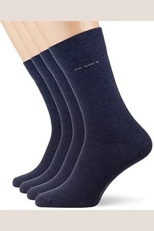 Camano Herren 3642000 Socken, Blau, 43-46 EU