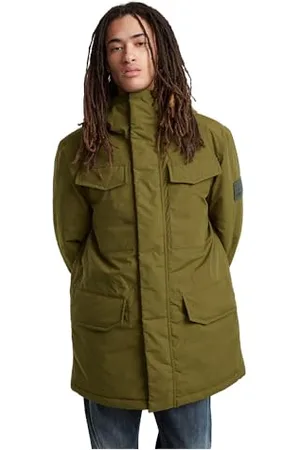 G-Star Herren Vodan Padded Hooded Parka, , M