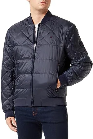 Tommy Hilfiger Herren Jacke Packable Recycled Bomber Übergangsjacke, , S