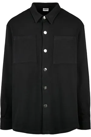 Urban classics Herren TB4420-Organic Terry Shirt Hemd, Black, XXL
