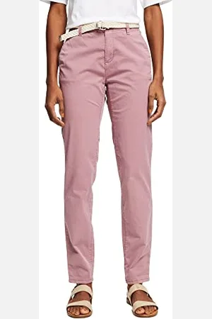 ESPRIT Damen Hose 032ee1b350, Mauve, 30W / 30L