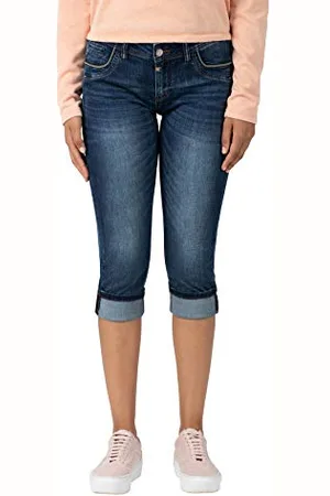 Timezone Damen Slim Talitz 3/4 Shorts, , W28(Herstellergröße:28)