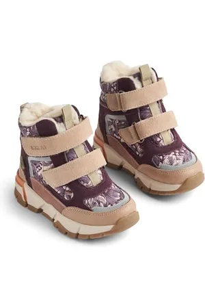 WHEAT Unisex Winterschuh Kinderschuh Lucka Tex Wasserdicht-Atmungsaktiv gefüttert und warm Leder