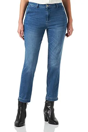Benetton Damen Hose 4nf1df02u Jeans, , 44 EU