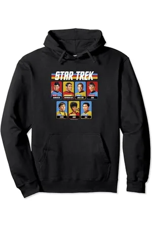 Star Trek Crew Portraits Pullover Hoodie