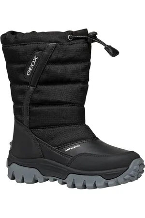 Geox J Himalaya Boy B ABX Snow Boot, Black, 32 EU