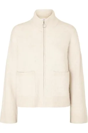 SELECTED Female Strickjacke Zip-up
