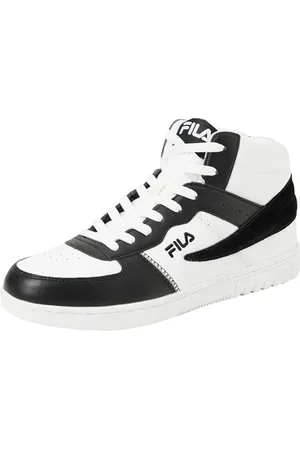 Fila Herren Noclaf Mid Sneaker, White-Black, 46 EU Weit