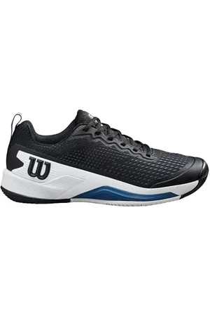 Wilson Herren Rush Pro 4.5 Tennis Shoe, Black/White/Ensign Blue, 49 1/3 EU