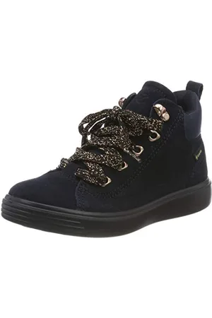 Ecco Mädchen S7 Teen Hohe Sneaker, Blau (Night Sky 5303), 27 EU