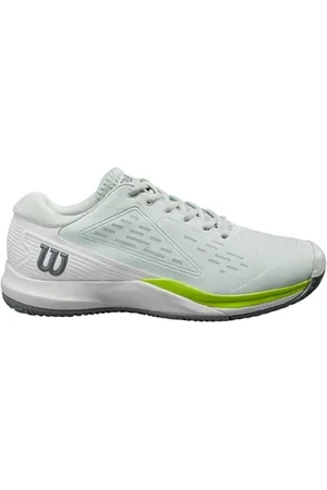 Wilson Damen Rush Pro Ace Clay Tennis Shoe, Opal Blue/White/Jasmine Green, 37 1/3 EU