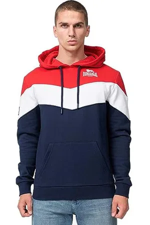 Lonsdale London Herren Kapuzensweatshirt Normale Passform MOYROUKAN S, 117466