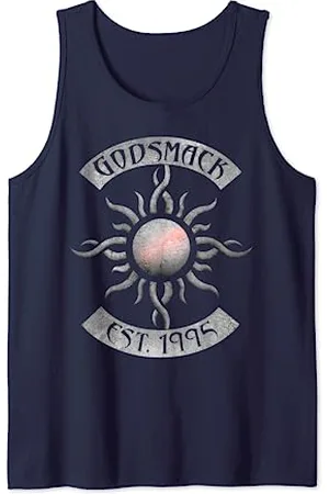 Godsmack – Legends Sun Rocker On Navy Tank Top
