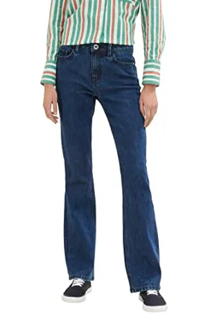 TOM TAILOR Damen 1035527 Kate Narrow Bootcut Jeans, , 31W / 32L