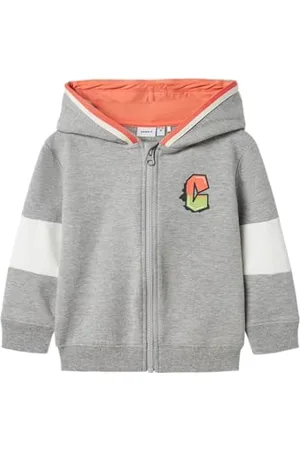NAME IT Nmmnormano Nreg Sweat Card Wh Bru