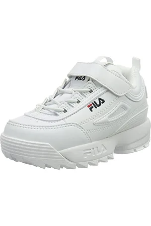 Fila Disruptor E infants Unisex-Baby Sneaker, (White), 26 EU