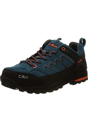 CMP Herren Moon Low Shoe WP Trekking-Schuhe, DEEP Lake-Antracite, 40 EU
