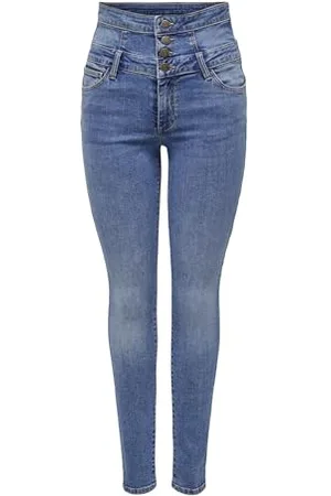 ONLY Onlhush Hw Corsage Skinny DNM Ana
