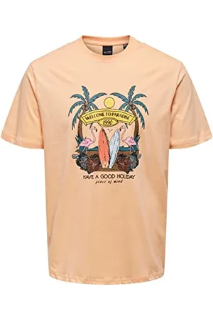 Only & Sons Herren Onsalberto Reg Summer Ss Tee, , S