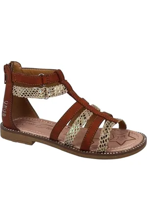 TOM TAILOR 3271407 Sandale, Cognac-beige, 39 EU