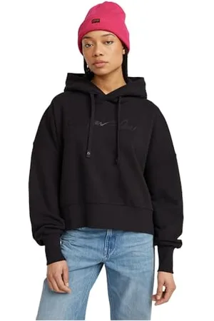G-Star Damen G-Script Oversized Hooded Sweater, , M