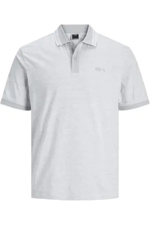 JACK & JONES Herren Jcomelange Jersey Polo Ss Poloshirt, , S
