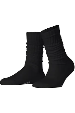ESPRIT Damen Socken Scrunch Tennis W So Baumwolle einfarbig 1 Paar, , 39-42