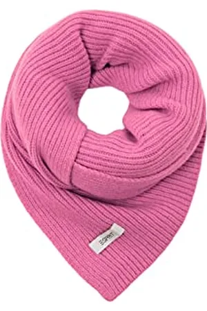 ESPRIT Damen 112ea1q312 Mode Schal, Rosa, Einheitsgröße EU