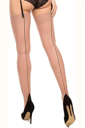 Glamory Damen Delight 20 Strapsstrümpfe, , XXL Große Größen EU