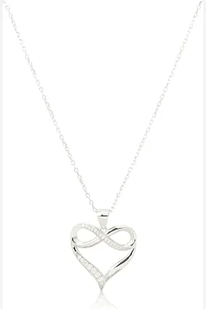 Brilio Halskette Delicate Silver Necklace mit Zirkonen NCL122W sBS3524 Marke, Estándar, Nicht-Edelmetall, Kein Edelstein