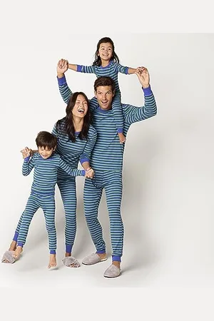 Amazon Damen Pyjamaset aus Baumwolle, Gute Passform - Auslauffarben, , XXL