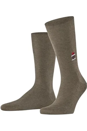 Falke Herren Socken Airport M So Wolle Baumwolle einfarbig 1 Paar, , 45-46