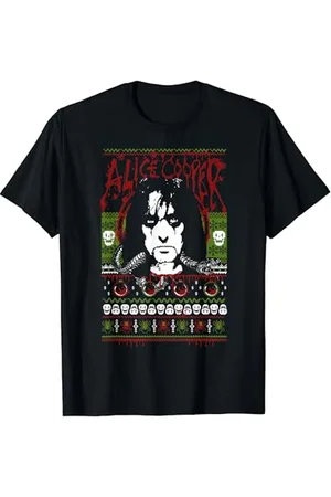 Alice Cooper – Ugly Christmas Sweater T-Shirt