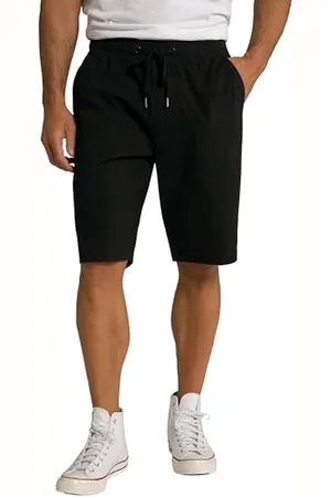 JP 1880 Herren Bermuda, Flexnamic®, Elastikbund, 4 Taschen Hose, , 5XL EU