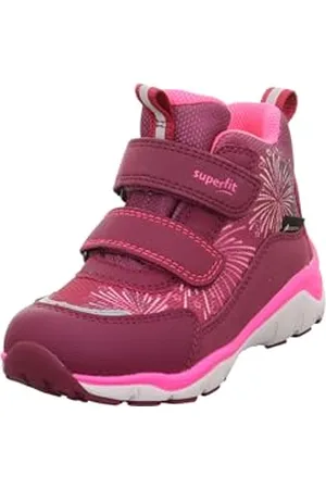 Superfit Mädchen SPORT5 leicht gefütterte Gore-Tex Sneaker, ROT/PINK 5000