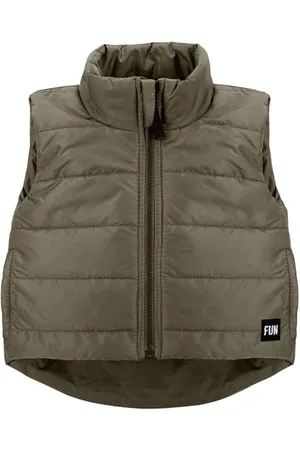 Pinókio VEST FUN TIME, 100% Polyester,olive, Boys 62-122 (110)