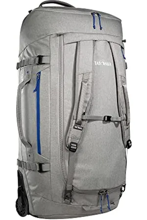 Tatonka Trolley Duffle Roller 105 L - Faltbare Reisetasche mit Rollen und Rucksackfunktion - In eigener Deckeltasche verstaubar - 105 Liter Volumen