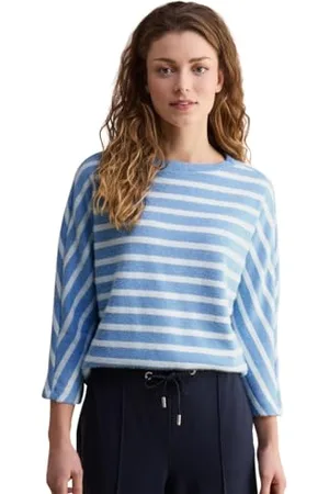 CECIL Gestreiftes Federgarn Shirt