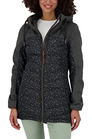 alife kickin ALIFE and Kickin CobieAK B Parka – Damen Übergangsjacke Sommer – Leicht & Atmungsaktiv – Perfekt für Kühle Sommertage & Übergangszeiten L