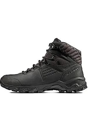 Mammut Mercury IV Mid GTX Men | Wanderschuhe für Herren, wasserdichte Trekkingschuhe, Outdoor Wanderstiefel, Gore-Tex Bergschuhe, Mit Vibram Sohle, Atmungsaktiv | Black, 9