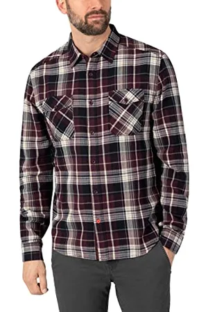 Timezone Herren Flanell Shirt Hemd, , L