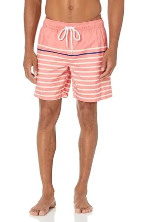 Amazon Herren Badehose, Schnell Trocknend, 18 cm - Auslauffarben, , L