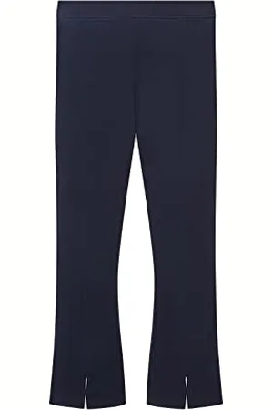 TOM TAILOR Mädchen Kinder Leggings mit Schlitz 1035190, Blau, 104-110