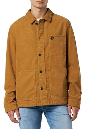 Camel Active Herren Overshirt aus Baby Cord menswear-3XL
