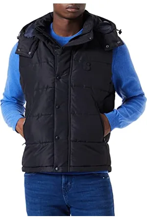 QS by s.Oliver Steppweste mit abnehmbarer Kapuze black M