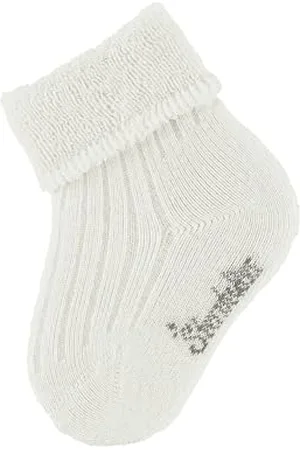Sterntaler Baby Socken uni - Baby Söckchen mit Umschlag, Innenfrottee und Rippenmuster - Unisex Strümpfe mit hohem Baumwollanteil - hautsympathisch und bequem, , Größe 14