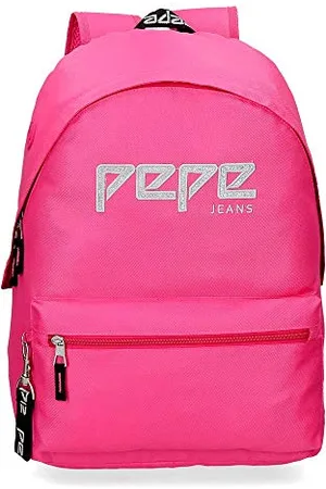 Pepe Jeans Pepe Jeans Uma Rucksack Rosa 31x42x17,5 cms Polyester 22.79L