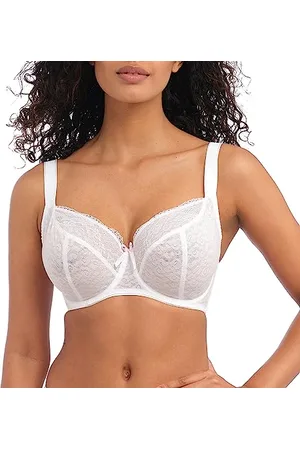 Freya Damen Fancies Bügel Balkon K Cup BH, Weiß, 80FF