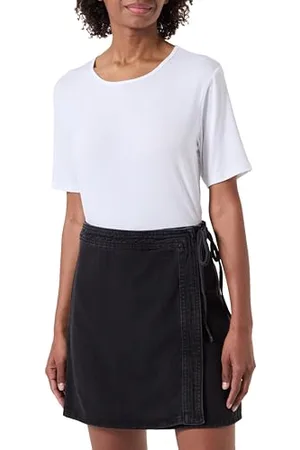 ONLY Onlvilla Wrap Tie Skirt DNM Gua Noos