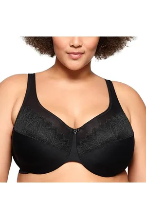 Glamorise Große Größen Plusgröße Wonderwire Minimizer-BH mit Bügel Nr. 9003